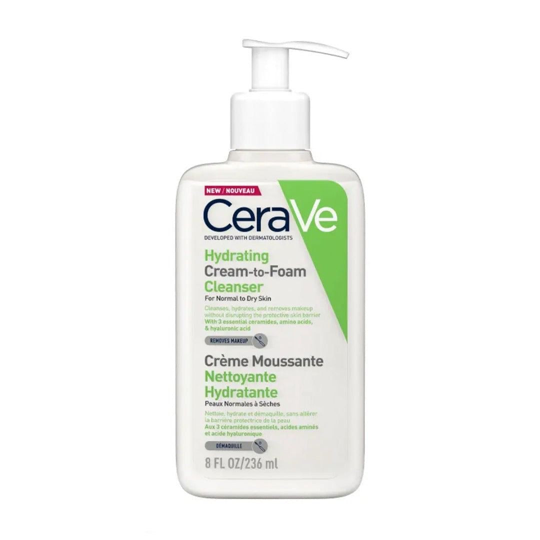 Cerave Hydrating Cream-to- Foam Cleanser