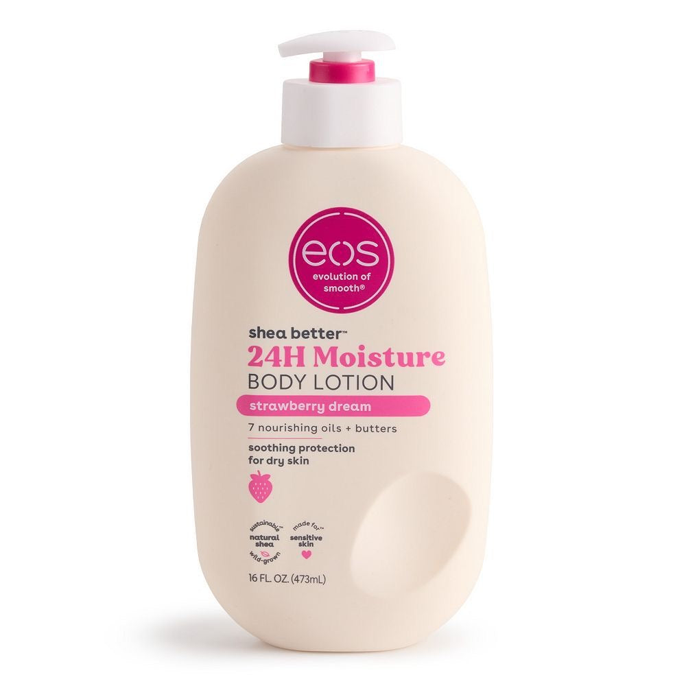 EOS Shea Better Strawberry Dream Body Lotion-(473ml)